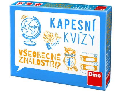 DINO Kapesní kvízy Všeobecné znalosti 150 otázek