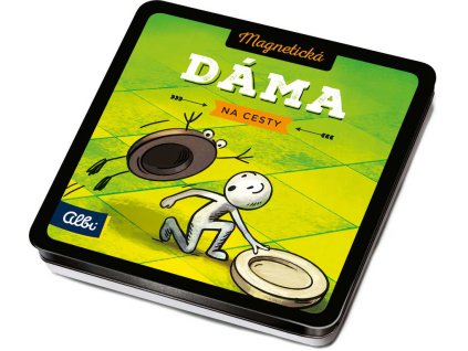ALBI HRA Dáma magnetická na cesty *SPOLEČENSKÉ HRY*