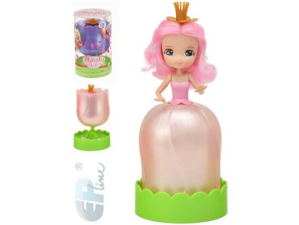EP Line Floraly Girls květinová víla 8cm voňavá panenka v sukýnce 6 druhů