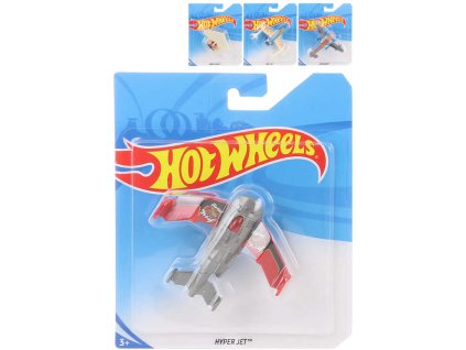 MATTEL HOT WHEELS Letadlo Sky Buster 4 druhy na kartě