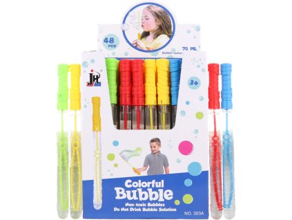 Bublifuk meč 70ml dětský bublifukovač velké bubliny 4 barvy