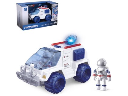 Vozidlo vesmírné na setrvačník set s kosmonautem na baterie Světlo Zvuk