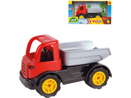 LENA Workies auto nákladní sklápěč 12cm náklaďák plast