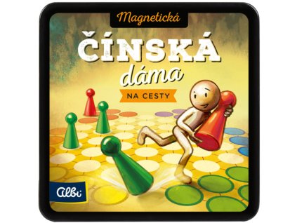ALBI HRA Čínská dáma magnetická na cesty *SPOLEČENSKÉ HRY*