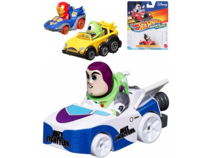 MATTEL HOT WHEELS Auto Racerverse 1.64 s postavičkou různé druhy