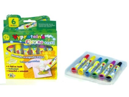 Fixy na textil VYPRATELNÉ Výtvarné a kreativní hračky