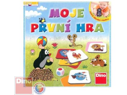 DINO Hra Krtek moje první hra Krteček *SPOLEČENSKÉ HRY*