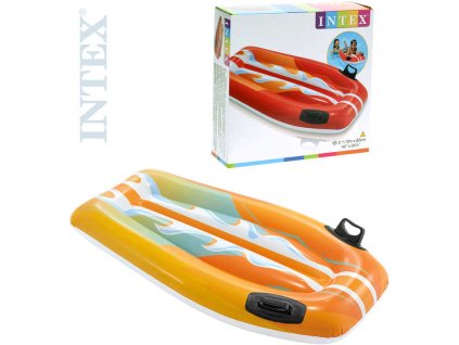 INTEX Lehátko s úchyty (matrace) nafukovací 112x62cm do vody 58165 2 barvy