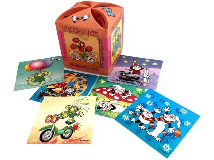 AKIM Hra Pexeso otevři a hraj Zdeněk Smetana v ozdobné krabičce