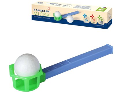 SEVA Hra Kouzelný míček magický Modrý foukačka magic ball 2.0