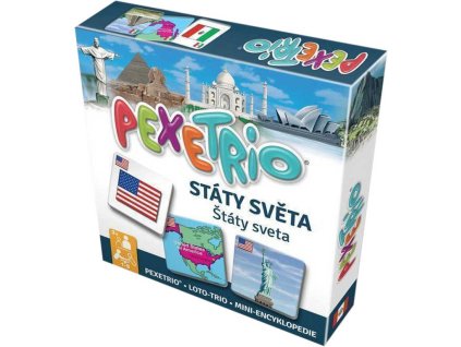 BETEXA Hra naučná Pexetrio Státy světa *SPOLEČENSKÉ HRY*