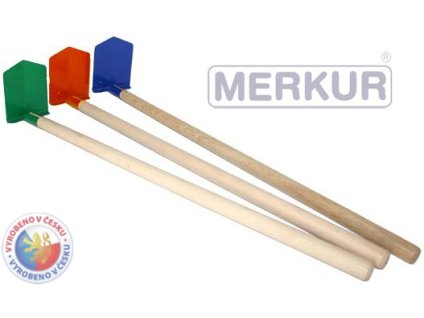MERKUR Motyčka kovová dětské nářadí 60cm 3 barvy *DŘEVĚNÉ HRAČKY*