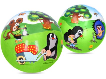 KRTEK (Krteček) Míč 23cm soft balónek pěnové s obrázkem