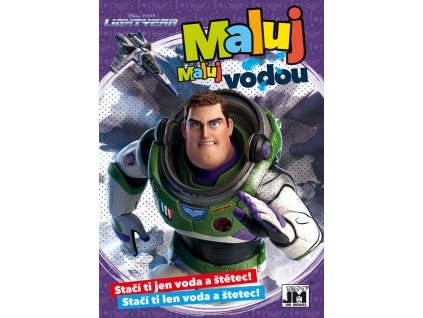 JIRI MODELS Omalovánky A5 Maluj vodou! Rakeťák (Příběh hraček)