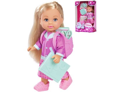 SIMBA Panenka Evička školačka herní set se školními pomůckami