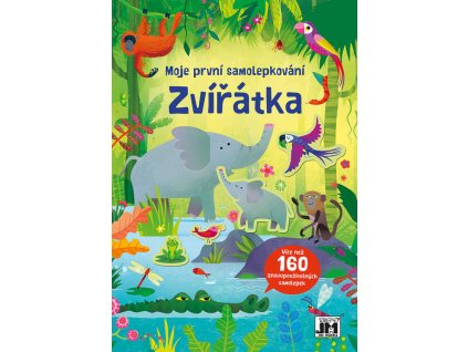 JIRI MODELS Moje první samolepkování 160+ Zvířátka