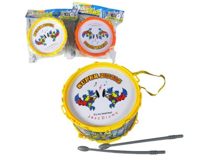 Bubínek hudební dětský set s paličkami 2 barvy*HUDEBNÍ NÁSTROJE*