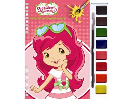 AKIM Maluj vodovými barvami Jahůdka (Strawberry Shortcake)