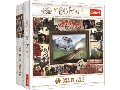 TREFL PUZZLE Harry Potter Bradavický expres 68x48cm skládačka 934 dílků