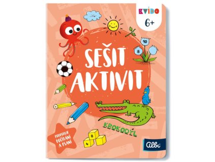 ALBI Kvído Sešit plný aktivit interaktivní úkoly pro děti 6+