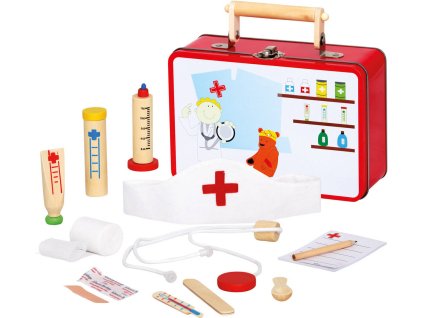 BINO Kufřík doktorský malý zvěrolékař dětské lékařské potřeby