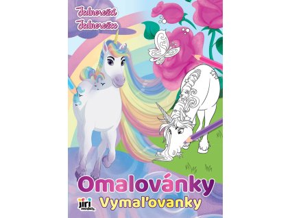JIRI MODELS Omalovánky A4 Jednorožci