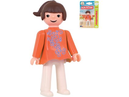 EFKO IGRÁČEK Maminka rodina figurka kloubová na kartě