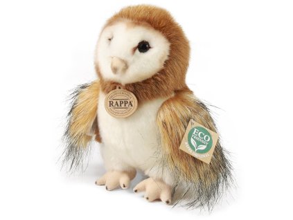 PLYŠ Sova pálená 20cm Eco-Friendly *PLYŠOVÉ HRAČKY*