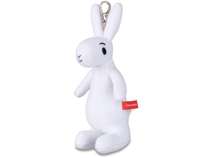 MORAVSKÁ ÚSTŘEDNA PLYŠ Králík Bobek přívěsek s karabinkou (Bob a Bobek)