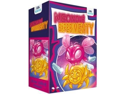 ALBI Science Neonové experimenty 2. vydání svítí ve tmě vědecký set