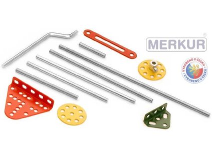 MERKUR ND104 hřídelky a kola * KOVOVÁ STAVEBNICE * Náhradní díl
