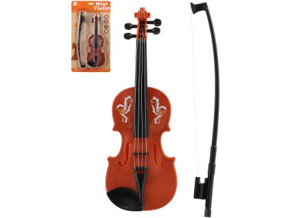 Housle dětské plastové (viola) 26cm kovové struny *HUDEBNÍ NÁSTROJE*