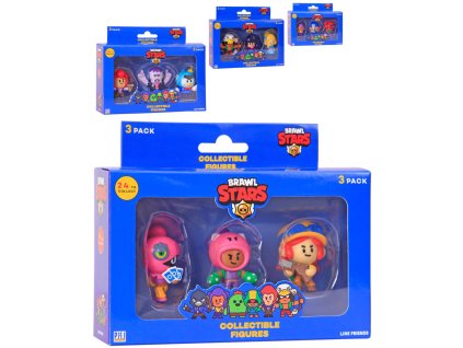 Brawl Stars 3 pack série 1 figurky sběratelské set 3ks různé druhy