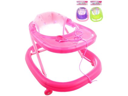 Chodítko pro panenku miminko 3 barvy plast/textil