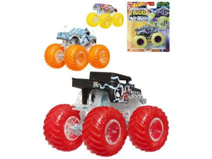 MATTEL HOT WHEELS Auto Monster Trucks Power Smashers velká kola 6 druhů
