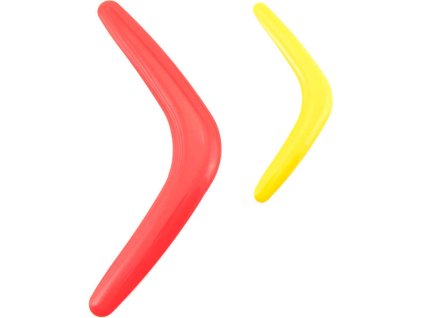 Hra Bumerang plastový dvouramenný 28cm 3 barvy