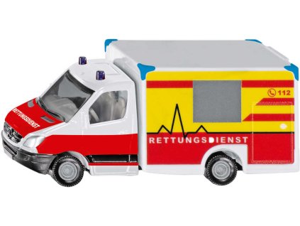 SIKU Auto ambulance Mercedes-Benz Sprinter sanitní vůz sanitka kov 1536