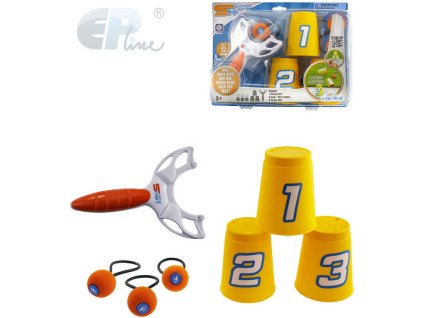 EP Line Hra Phlat Sport set prak se 3 míčky s poutky a 3 kelímky