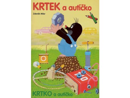 AKIM Omalovánky A4 Krtek a autíčko (Krteček)
