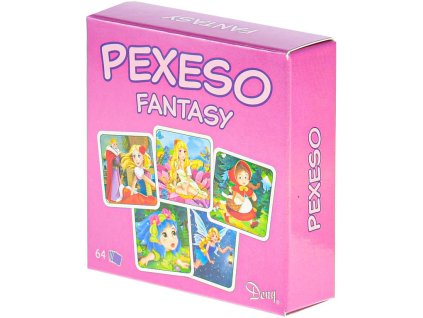 HYDRODATA HRA Pexeso Pohádky fantasy 64 kartiček *SPOLEČENSKÉ HRY*