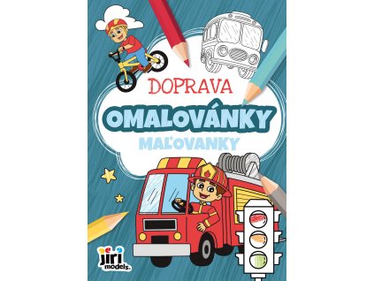 JIRI MODELS Omalovánky A5 Doprava