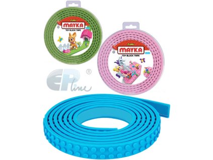 EP Páska lepící stavebnicová 2m 9 barev v krabičce