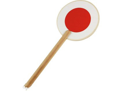 DŘEVO Plácačka policie zastavovací terč 40cm *DŘEVĚNÉ HRAČKY*