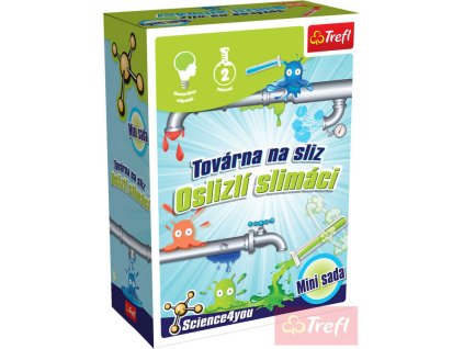 TREFL HRA Vědecká sada Výroba slizu 2 pokusy Science 4 you mini v krabici