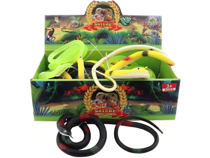 Had gumový natahovací strečové zvířátko 3 druhy