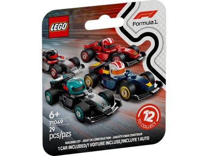 LEGO Sběratelská závodní auta F1 minifigurky 71049 STAVEBNICE