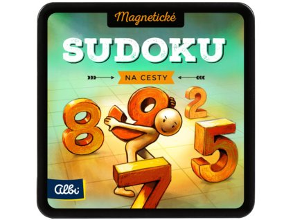 ALBI HRA Sudoku magnetické na cesty *SPOLEČENSKÉ HRY*