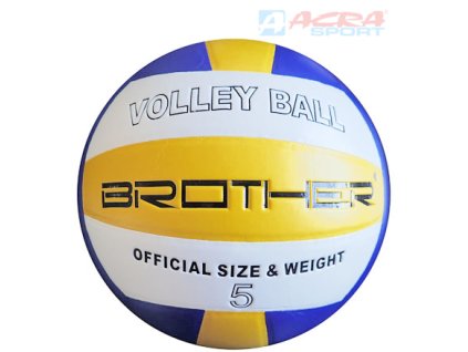 ACRA Volejbalový míč lepený (na šestkový volejbal) Brother