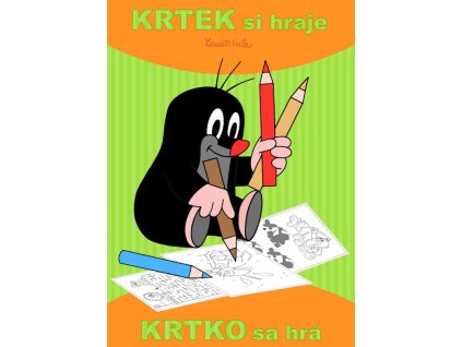 AKIM Omalovánky s aktivitami A4 Krtek si hraje (Krteček)
