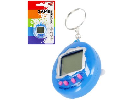 MEGA CREATIVE Hra  zvířátko tamagoči elektronická klíčenka na baterie Zvuk